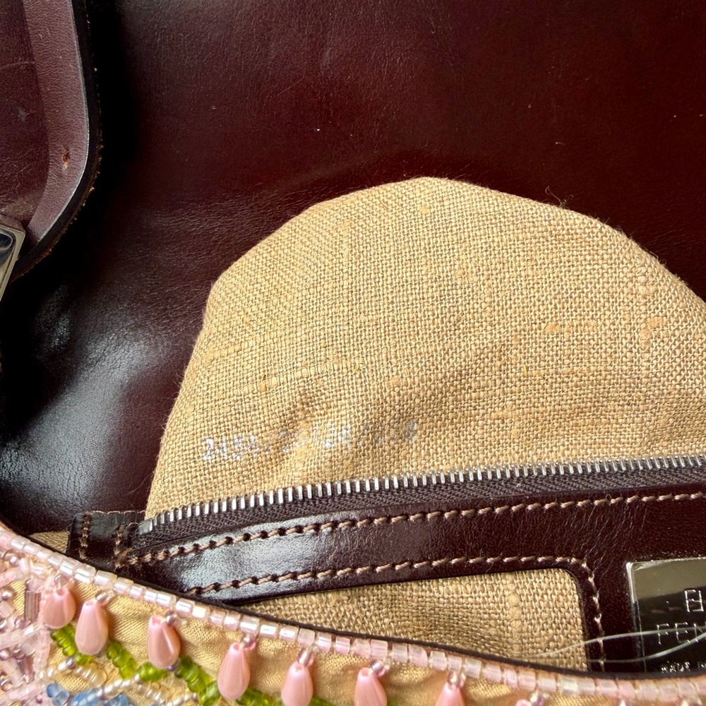Rare Vintage Fendi beaded baguette - Picture 7 of 7